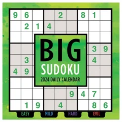 TF Publishing 2024 Daily Desktop Calendar 5.25"x5.25" Sudoku Puzzles -Office Supplies Store GUEST 503356df e6dd 40a7 bb88 a42a6040802d
