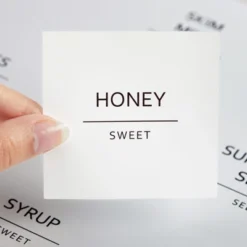 Talented Kitchen 157 Pantry Organization Labels For Food Storage Containers, Preprinted Black All Caps On Matte Vinyl Stickers For Minimalist Kitchen -Office Supplies Store GUEST 50375161 0fd6 4319 92f7 146c814a8a53