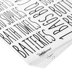 Talented Kitchen 138 Pack Household & Storage Organization Label Preprinted Stickers For Closet Bins, Boxes, Home Essential -Office Supplies Store GUEST 503f9ad3 39d7 42d7 9f67 ee9bf08e8394