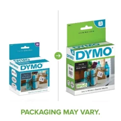 DYMO LabelWriter Multipurpose Labels 1 X 1 White 750 Labels/Roll 30332