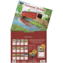 Lang 2024 Wall Calendar 24"x12" Covered Bridge -Office Supplies Store GUEST 5082c755 5ab4 4371 bddd 4de99b0d9f02