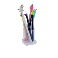 Azar Displays Small Single Cylinder Deluxe Clear Acrylic Cup Holder -Office Supplies Store GUEST 53d12709 32f8 458c aa3d 232afa0a523e