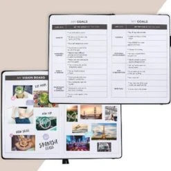 Undated Planner Weekly 8.25"x5.75" Black - Clever Fox -Office Supplies Store GUEST 55027ac3 2c19 4ebd 812c b062c688b769