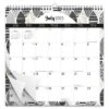 Plato 2023-2024 Wall Calendar 12"x12" Black And White