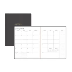 Ivory Paper Co 2024 Planner 10"x8" Weekly/Monthly Bookbound Black -Office Supplies Store GUEST 5634da61 4ca8 41d8 8174 48aba206eccc