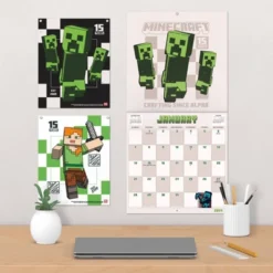 Trends International Inc. 2023-24 Wall Calendar 12.62"x12.37" Minecraft - 15th Anniversary Collector's Edition 13 Trends International Inc. 2023-24 Wall Calendar 12.62"x12.37" Minecraft - 15th Anniversary Collector's Edition -Office Supplies Store GUEST 592a06bb 8210 4870 a5fb d5fac89b7138