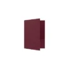 LUX 9 X 12 Presentation Folders Standard Two Pocket 50/Pack Burgundy Linen (SF-101-DB100-50)