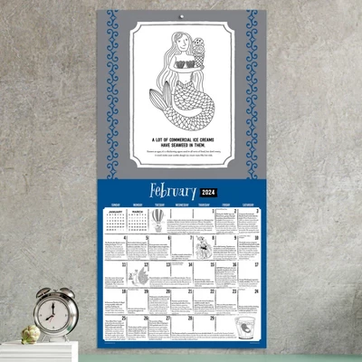 TF Publishing 2024 Wall Calendar 12"x12" Insane But True 2 TF Publishing 2024 Wall Calendar 12"x12" Insane But True - Image 2