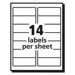 Avery Clear Easy Peel Mailing Labels Inkjet 1 1/3 X 4 140/Pack 18662 -Office Supplies Store GUEST 5c68cc82 13c5 4250 8660 1d7be9686733
