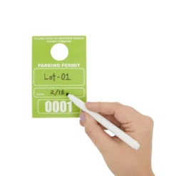 Juvale 100 Pack Temporary Parking Permit Hang Tags Numbered 0001- 0100, Hanging Passes For Car Mirrors, Bulk, Green, 3.15 X 4.75 In -Office Supplies Store GUEST 5d33dc4c d95f 4159 a3d2 7f9c464d3619