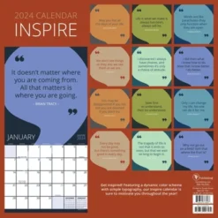 TF Publishing 2024 Wall Calendar 12"x12" Inspire Calendar 7 TF Publishing 2024 Wall Calendar 12"x12" Inspire Calendar -Office Supplies Store GUEST 5debce4a 9309 47ca acc9 396a92ee080d