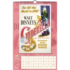 Trends International Inc. 2023-24 Wall Calendar 17"x11" Disney