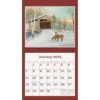 Lang 2024 Wall Calendar 24"x12" Covered Bridge