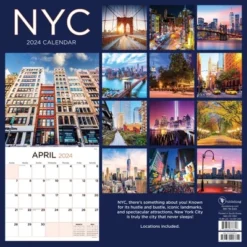 TF Publishing 2024 Wall Calendar 12"x12" NYC -Office Supplies Store GUEST 5ee82c1f 309a 4d21 8525 5ec34e8c6e85