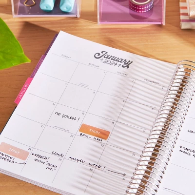 Erin Condren 2023-24 Academic Planner 7"x9" Watercolor Stripes 13 Erin Condren 2023-24 Academic Planner 7"x9" Watercolor Stripes - Image 13