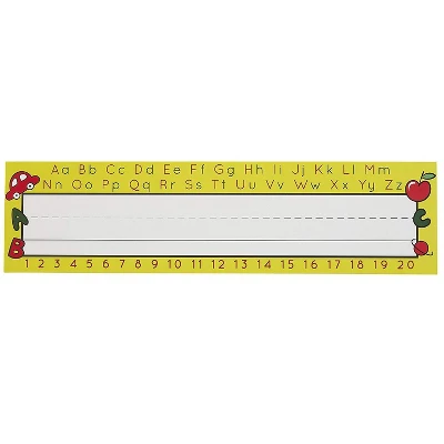 Juvale 72 Pack Name Plates For Desks, Name Tags For Classroom With Alphabet, School Supplies For Teachers, 11.5 X 3 In 5 Juvale 72 Pack Name Plates For Desks, Name Tags For Classroom With Alphabet, School Supplies For Teachers, 11.5 X 3 In - Image 5