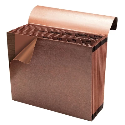 Smead Jan-Dec Expanding File 12 Pocket Letter Redrope Printed 70388 6 Smead Jan-Dec Expanding File 12 Pocket Letter Redrope Printed 70388 - Image 6