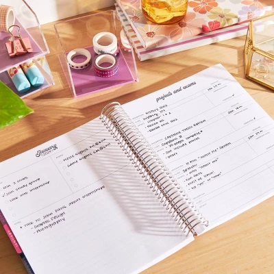 Erin Condren 2023-24 Academic Planner 7"x9" Watercolor Stripes 15 Erin Condren 2023-24 Academic Planner 7"x9" Watercolor Stripes - Image 15