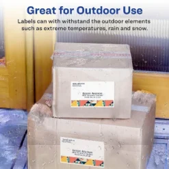 Avery WeatherProof Shipping Labels W/TrueBlock Laser White 5 1/2 X 8 1/2 100/Pack 5526 -Office Supplies Store GUEST 6346d398 533c 4ff4 bf42 38b8162ccb16