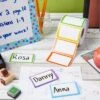 Juvale 600-Count Colorful Name Tag Labels Stickers For Classroom, 6 Assorted Color, 3.5 X 2 In