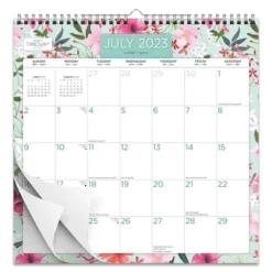 Plato 2023-2024 Wall Calendar 12"x12" House Of Turnowsky Flower Shop