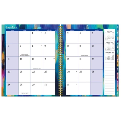 Lang 2024 Weekly/Monthly Planner 11"x9.5" Deluxe Ettavee 2 Lang 2024 Weekly/Monthly Planner 11"x9.5" Deluxe Ettavee - Image 2