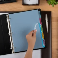 Avery Index Maker Print & Apply Clear Label Plastic Dividers 5-Tab Letter 11452 -Office Supplies Store GUEST 65e4fcaf 9add 4b86 b479 830b44747724