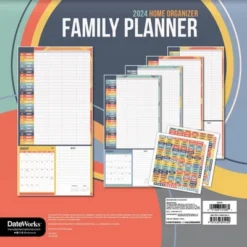 Trends International Inc. 2023-24 Wall Calendar 12"x12" Family Planner With Stickers -Office Supplies Store GUEST 67fc3685 3f45 4b35 9c29 dbf5d474b1db