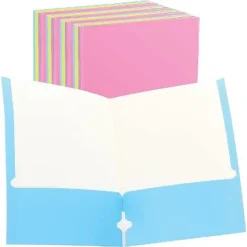 Enday 2 Pockets Paper Folders 24 PK -Office Supplies Store GUEST 68bf67a6 a854 4ad4 a6b9 0e47a95ad720