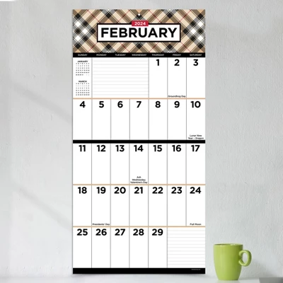 TF Publishing 2024 Wall Calendar 12"x12" Large Print 2 TF Publishing 2024 Wall Calendar 12"x12" Large Print - Image 2
