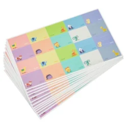 Blue Panda 500-Pack Self-Adhesive Baby Bottle Labels For Daycare, Writable Stickers For Baby Food, Breastmilk, 10 Animal Designs, 1.5x1 In -Office Supplies Store GUEST 6bc4e3fc 370a 483b 8f88 2c8ff2649238