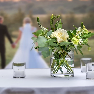 Azar Displays 4", 5", 6" Dia. Deluxe Clear Acrylic Cylinder Bin Set For Counter 6 Azar Displays 4", 5", 6" Dia. Deluxe Clear Acrylic Cylinder Bin Set For Counter - Image 6