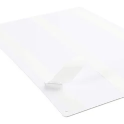 Zodaca 3 Pack Plastic Horse Stall Name Plate Dry Erase Sign Self-Adhesive, White, 12 X 8 In