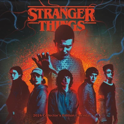 Trends International Inc. 2023-24 Wall Calendar 12.62"x12.37" Netflix Stranger Things Collector's Edition 2 Trends International Inc. 2023-24 Wall Calendar 12.62"x12.37" Netflix Stranger Things Collector's Edition - Image 2