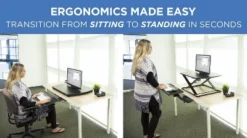 Mount-It! Sit Stand Keyboard Tray, Height Adjustable Under Desk Keyboard And Mouse Drawer With Ergonomic Wrist Rest Pad -Office Supplies Store GUEST 75ab8dd1 f8c4 43ea 9ed5 0d3b1d16bc94