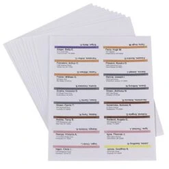 Smead Viewable Labeling System, Label Refill Pack, Hanging Folder Labels, Ink-Jet And Laser Printers (64915)