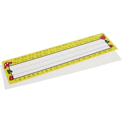 Juvale 72 Pack Name Plates For Desks, Name Tags For Classroom With Alphabet, School Supplies For Teachers, 11.5 X 3 In 1 Juvale 72 Pack Name Plates For Desks, Name Tags For Classroom With Alphabet, School Supplies For Teachers, 11.5 X 3 In