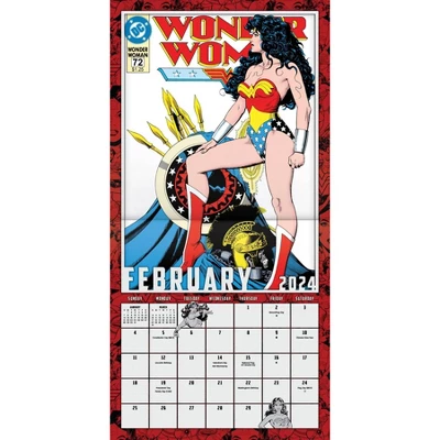 Trends International Inc. 2023-24 Wall Calendar 12"x12" DC Comics Wonder Women 2 Trends International Inc. 2023-24 Wall Calendar 12"x12" DC Comics Wonder Women - Image 2