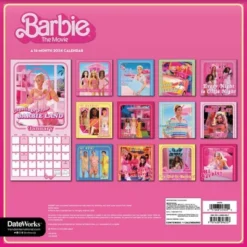 Trends International Inc. 2023-24 Wall Calendar 12"x12" Barbie: The Movie 7 Trends International Inc. 2023-24 Wall Calendar 12"x12" Barbie: The Movie -Office Supplies Store GUEST 7cfc11ab dab8 4d26 a8c4 d3d3bff43806