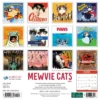Willow Creek Press 2024 Wall Calendar 12"x12" Mewvie Cats