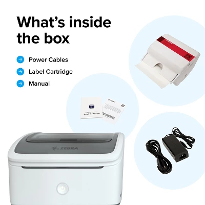 Zebra ZSB Series Thermal Label Printer - Shipping Printer For Barcode Labels, Address Labels & More - ZSB-DP14 4" Width 3 Zebra ZSB Series Thermal Label Printer - Shipping Printer For Barcode Labels, Address Labels & More - ZSB-DP14 4" Width - Image 3