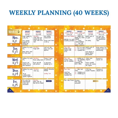 Carson Dellosa Education Galaxy Teacher Planner Plan Book 2 Carson Dellosa Education Galaxy Teacher Planner Plan Book - Image 2