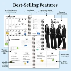 TF Publishing 2024 Weekly/Monthly Planner 8"x6.5" The Beatles -Office Supplies Store GUEST 7fb90662 13bd 4f15 87ef a50320110cc4
