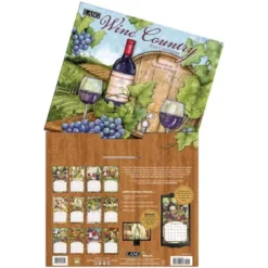 Lang 2024 Wall Calendar 24"x12" Wine Country -Office Supplies Store GUEST 806cbbe5 c21f 401e ae61 146c1e5861be