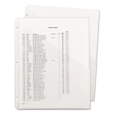 Smead Organized Up Poly Slash Jackets Letter Polypropylene Clear 5/Pack 89506 7 Smead Organized Up Poly Slash Jackets Letter Polypropylene Clear 5/Pack 89506 - Image 7