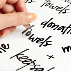 Talented Kitchen 141 Laundry Room Labels For Jars - Preprinted Black Script Stickers For Closet, Bathroom Organization (Water Resistant) -Office Supplies Store GUEST 832fc03d c1c5 44e1 89b6 fd333e624803