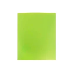 JAM Paper Heavy Duty Plastic Two-Pocket School Folders Lime Green 108/Pack 383HLIB -Office Supplies Store GUEST 84a2cdf7 4847 4f78 a758 ccff125ed440