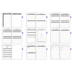 Undated Budget Planner 5.5"x8.25" Lavender - Clever Fox -Office Supplies Store GUEST 8682547a 76d2 448b aa05 62bd7a8c0488