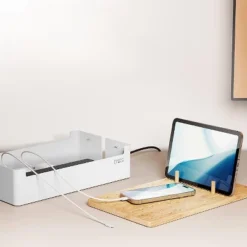 Prosumer's Choice Bamboo Charging Station - White
