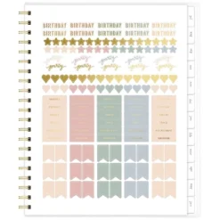2022-23 Academic Planner Weekly/Monthly Frosted 11"x8.5" Pink Stars - Sugar Paper Essentials -Office Supplies Store GUEST 87f59bf3 b0e6 4067 8eae 3c64ebd0664c